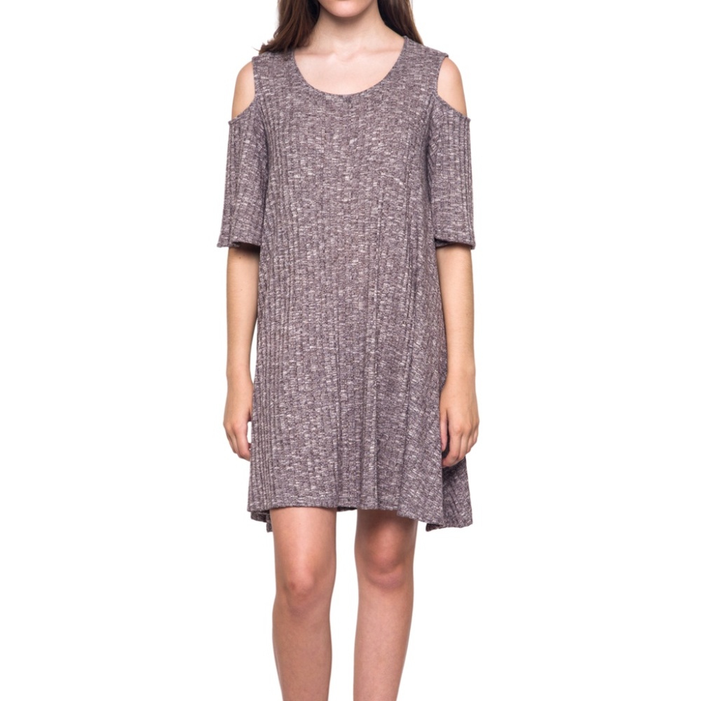 CUTOUT SWEATER DRESS - Picture 2 of 4